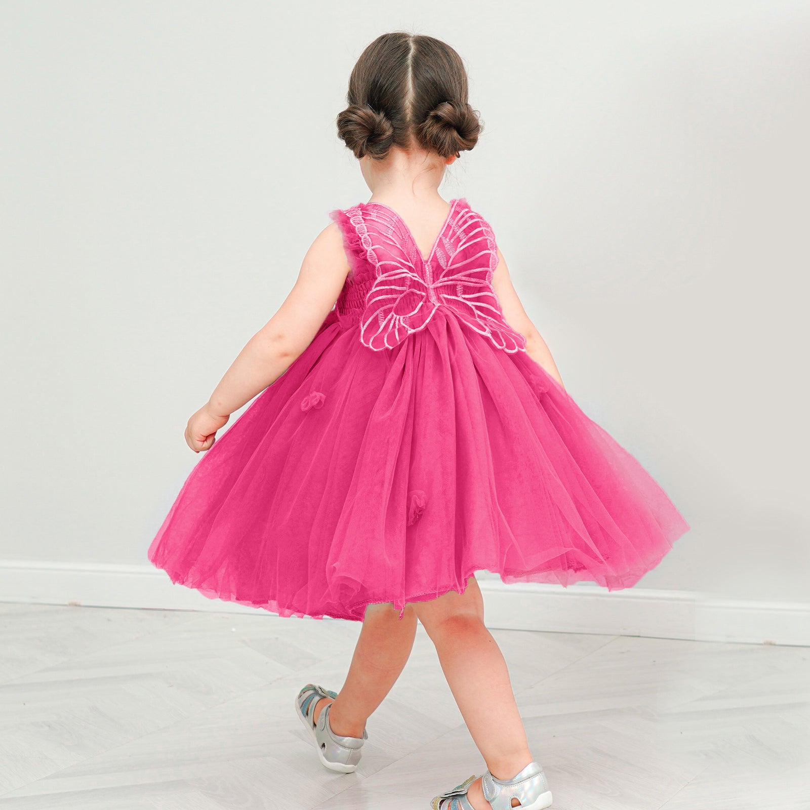 Girls St. Patrick's Day Tutu Dress Sleeveless Tulle Dress, Shamrock Print, For Toddler & Big Girl Girls St. Patrick's Day Tutu Dress Sleeveless Tulle Dress, Shamrock Print, For Toddler & Big Girl